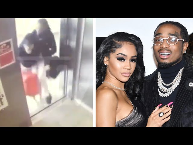 Pas videos duke u përleshur në ashensor, e dashura e Quavos thyen heshtjen