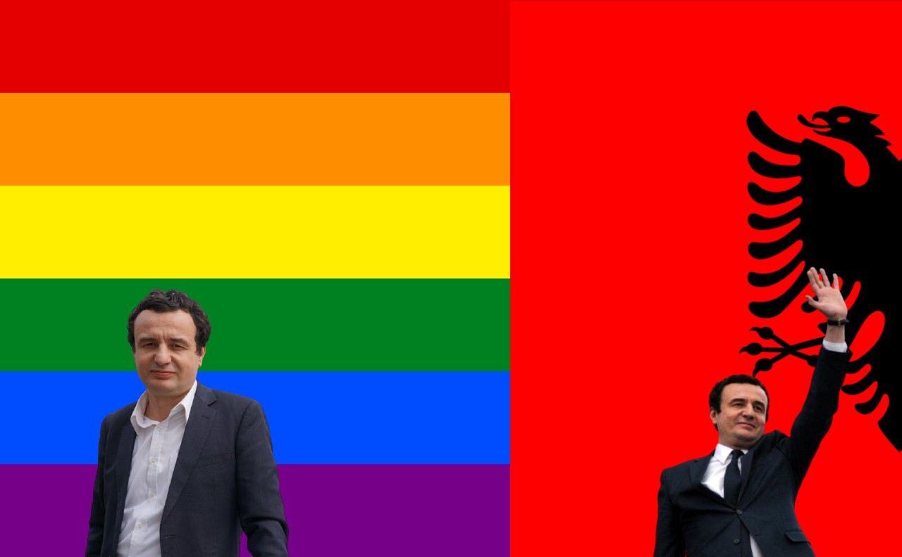Në Twitter ylber, në Facebook kuq-e-zi: Albin Kurti postimin për LGBTIQ nuk e ndan me popullin
