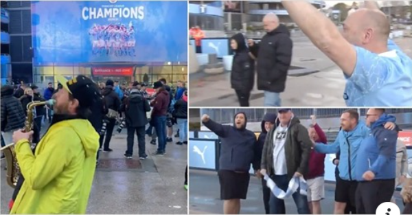 Man City kampion i PL, festë e tmerrshme e fansave të klubit – fillojnë talljet brutale me ta