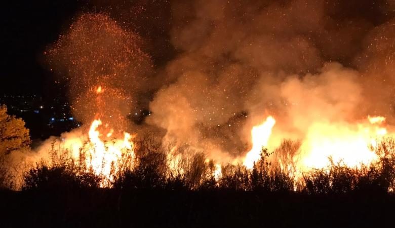 Zjarr i madh në një fshat të Podujevës