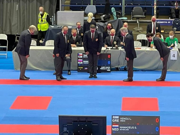 Gjyqtari kosovar ndan drejtësinë finalen e Kampionatit Evropian të karatesë