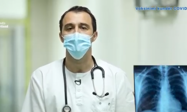 MSh’ja publikon videon se si duken mushkëritë e personave të vaksinuar dhe atyre të pavaksinuar
