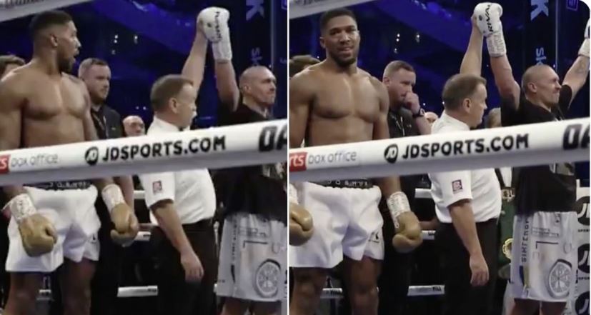 Të gjithë po qeshin me reagimin e Joshuas – çfarë ishte duke menduar boksieri kur juria dha rezultatet?