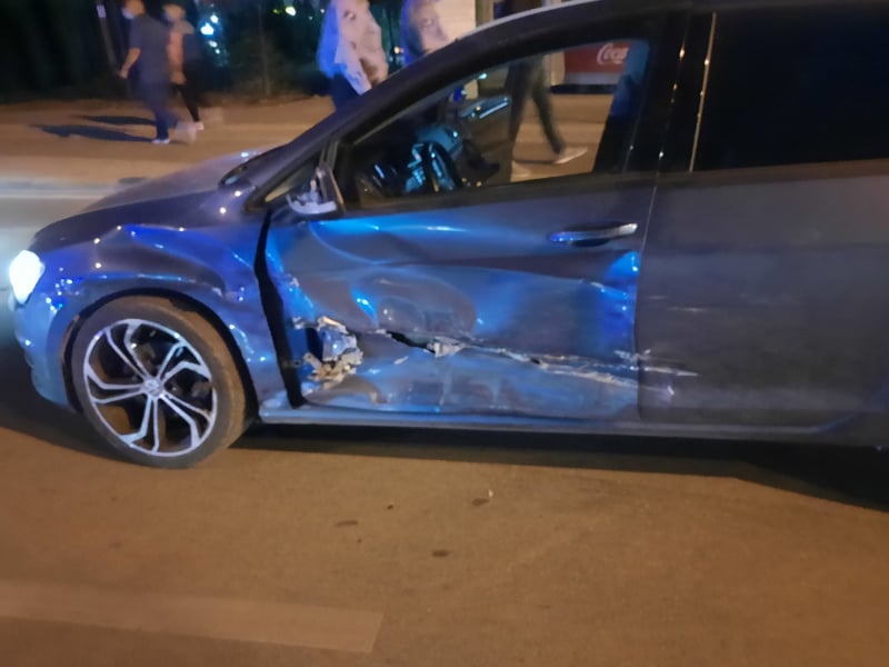 Tre policë të lënduar si pasojë e aksidentit në Prishtinë
