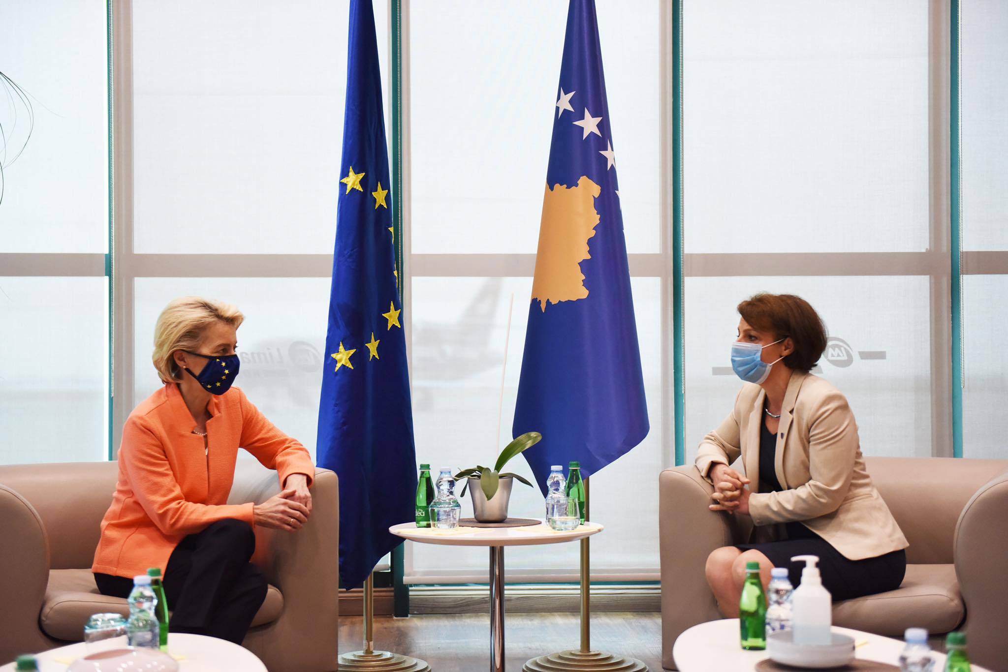 Gërvalla pret në takim Von der Leyen, flasin për rrugëtimin e Kosovës drejt BE-së