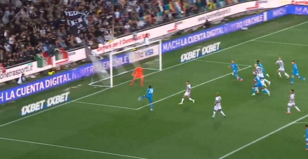 Amir Rrahmani, realizon gol për Napolin