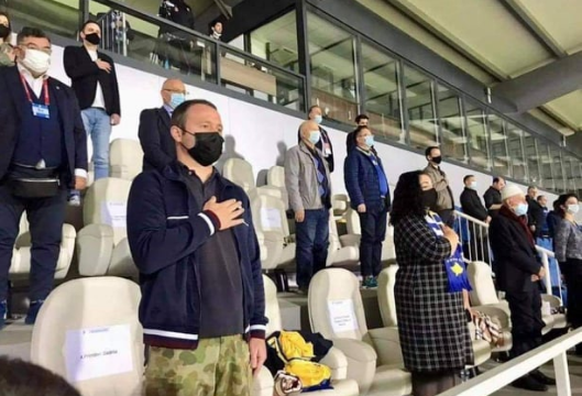 Prindon Sadriu nuk harron të vishet “ushtarakisht “as në lojën Kosovë-Greqi