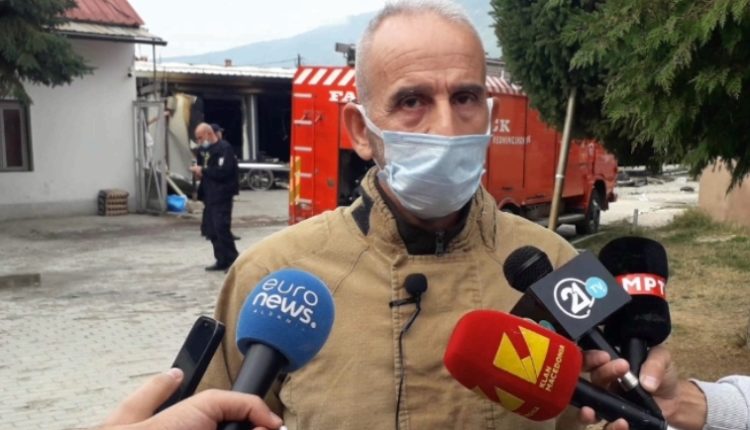 Komandanti i z’fikësve  tregon si  luftuan me flakët për të shpëtuar jetë mbrëmë në Tetovë