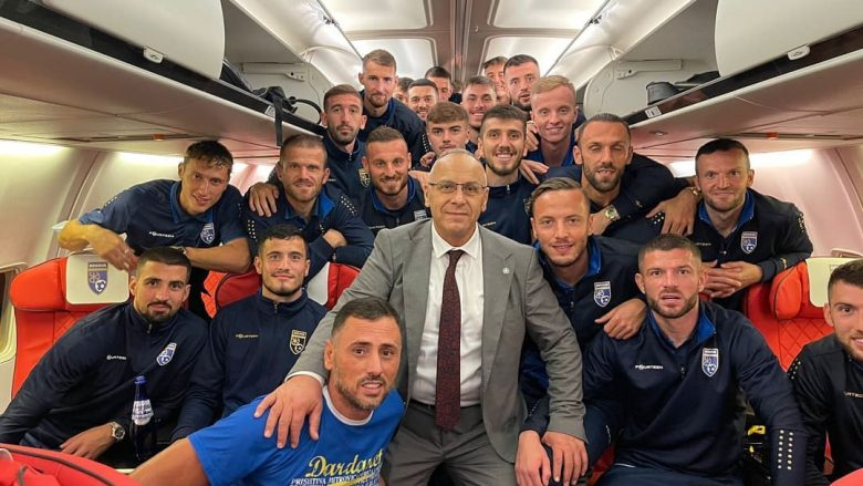 ‘Kthehemi fitimtarë’ – FFK publikon foto brilante nga udhëtimi në Kosovë, pas fitores kundër Gjeorgjisë