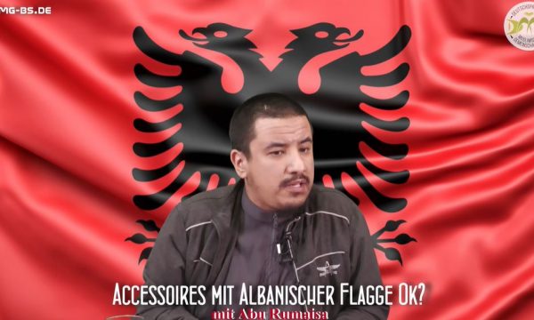 Imami arab në Gjermani urren flamurin shqiptar: Hidheni në koshin e plehrave