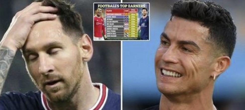Cristiano Ronaldo parakalon Lionel Messin si futbollisti më i paguar në botë, sipas ‘Forbes’