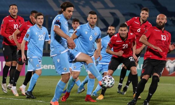 Shqipëria me tre sulmues kundër Kombëtares më të dobët në botë: Formacionet zyrtare