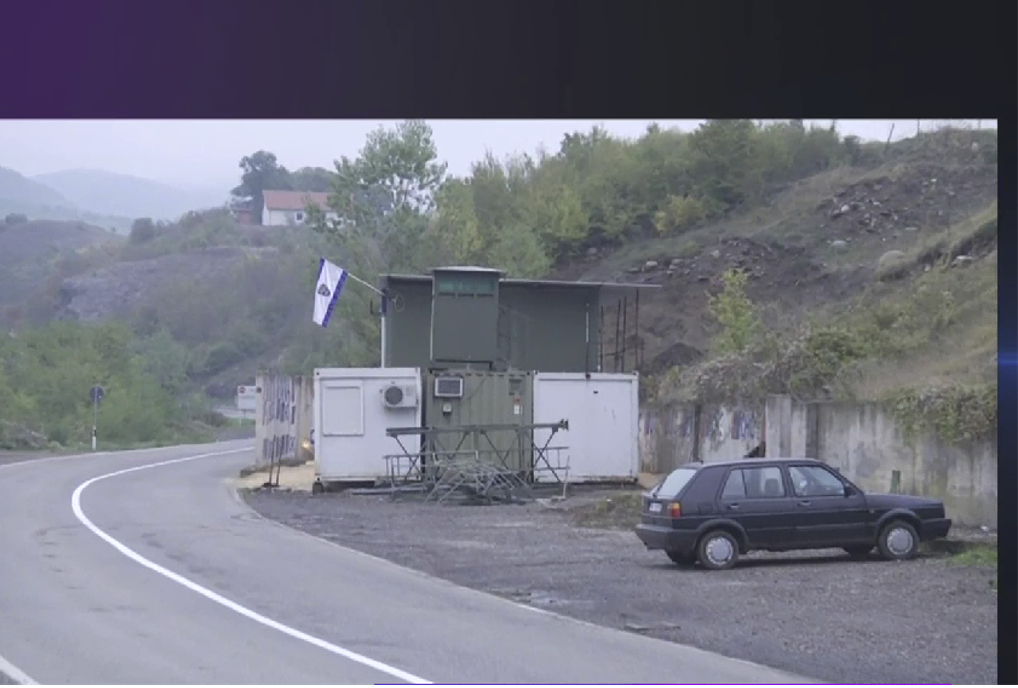 KFOR-i largohet nga pika kufitare në Jarinje