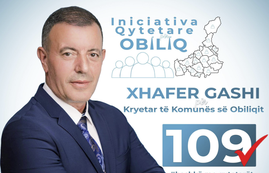 Xhafer Gashi: Bashkë për shërbime efikase komunale për qytetarët e Obiliqit