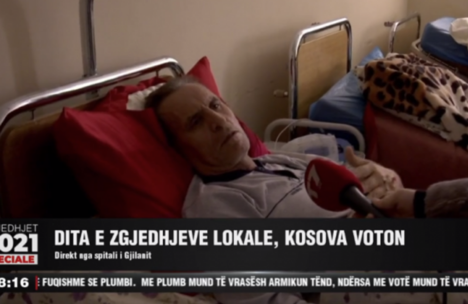 Pacienti nga Spitali i Gjilanit i interesuar për të votuar: S’ka ardhë askush me na pyet