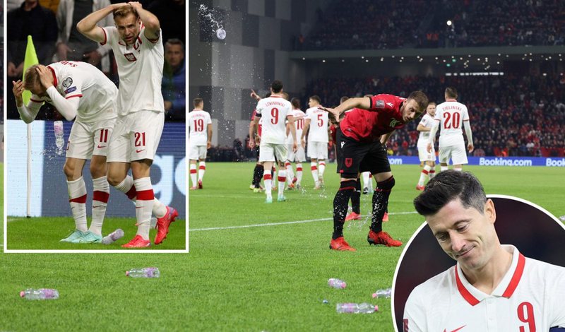 FIFA dënon Shqipërinë për shishet që i hodhi drejt Polonisë