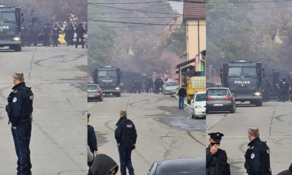 Aksioni në Veri: Policë të plagosur, granata dore, gaz, molotov dhe një serb i arrestuar