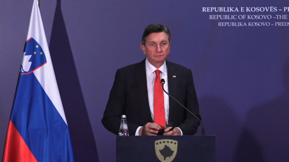 Presidenti i Sllovenisë: Të tejkalohen mosmarrëveshjet në dialogun me Serbinë