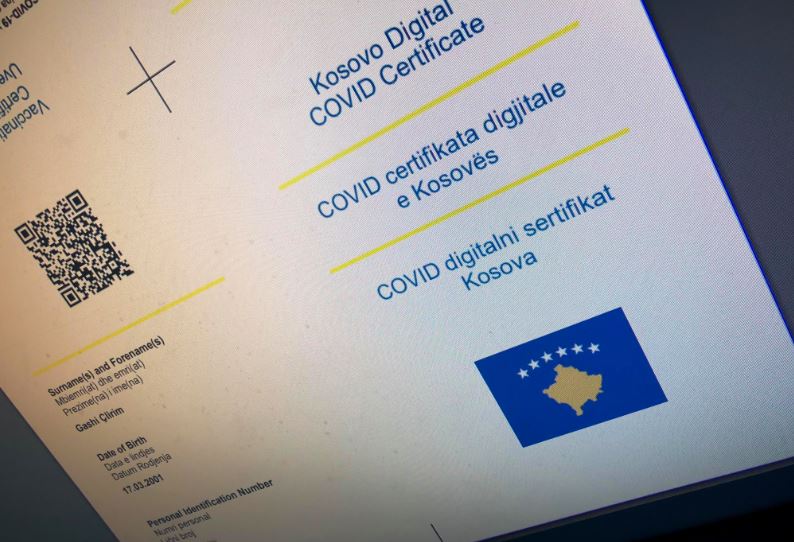 Dy shtetet e vetme që zyrtarisht njohin certifikatën digjitale të vaksinimit të Kosovës