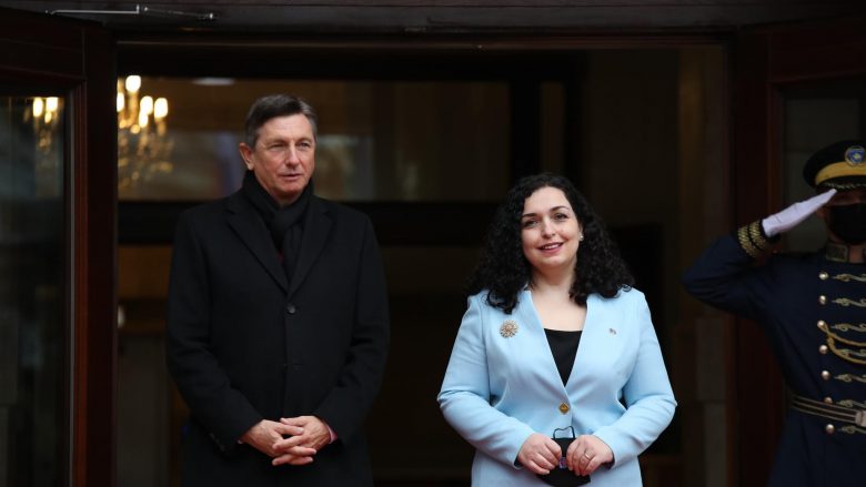 Presidentja Osmani pret në takim homologun slloven Borut Pahor
