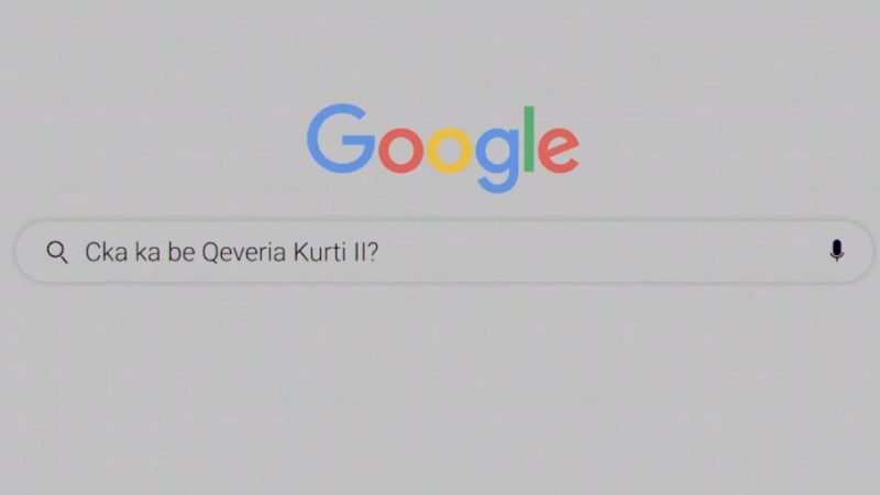 Vetë pyet, vetë përgjigjet: Albin Kurti e pyet Googlen se çka bëri qeveria e tij