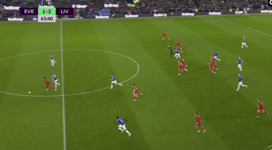 Salah thjesht nuk ndalet: Vetëm shikoni golin që sapo ka shënuar kundër Evertonit