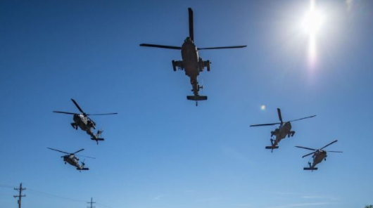 93 helikopterë dhe 995 pajisje ushtarake pranë kufirit turk
