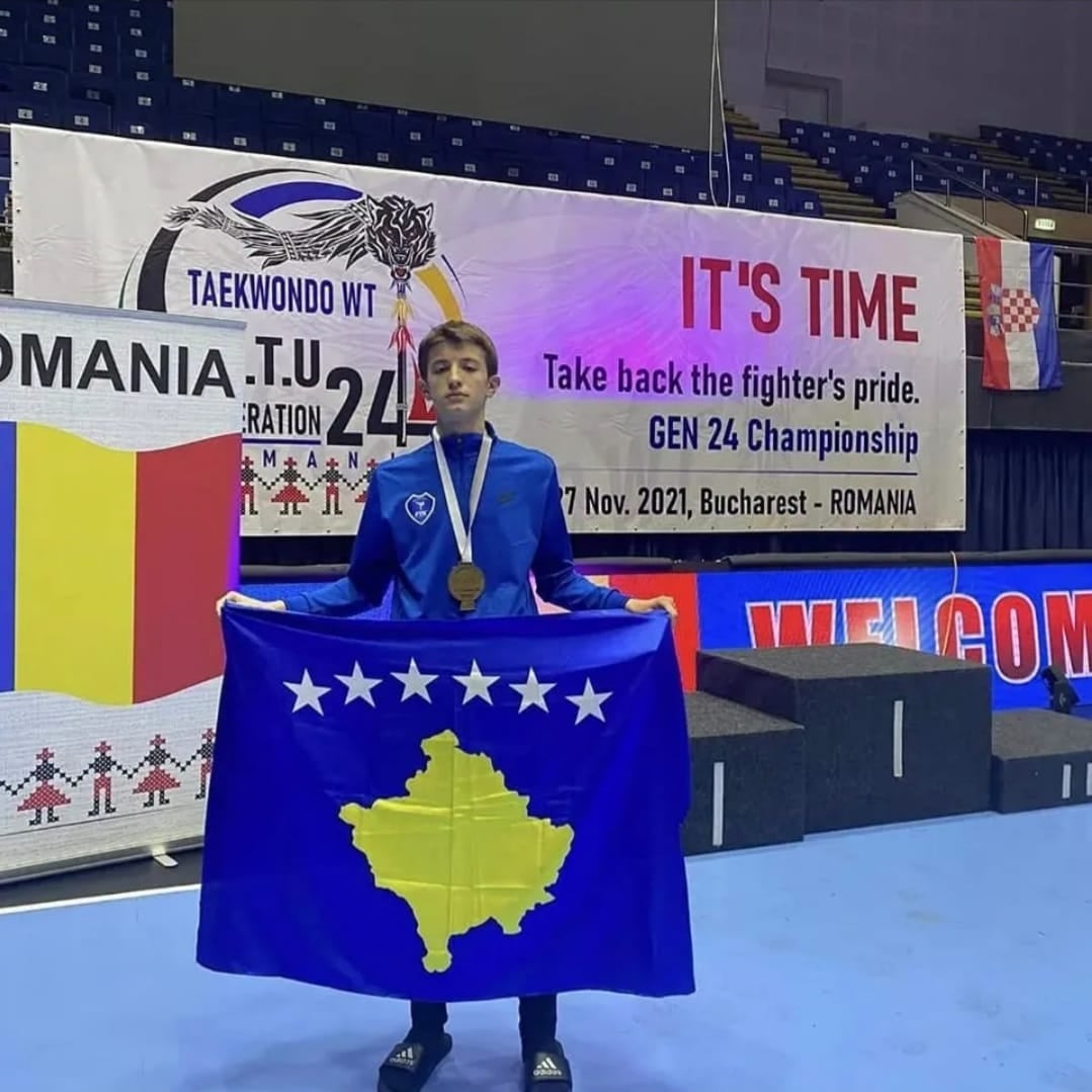 Paraqitje brilante e taekwondistit kosovar në Kampionatin Ballkanik