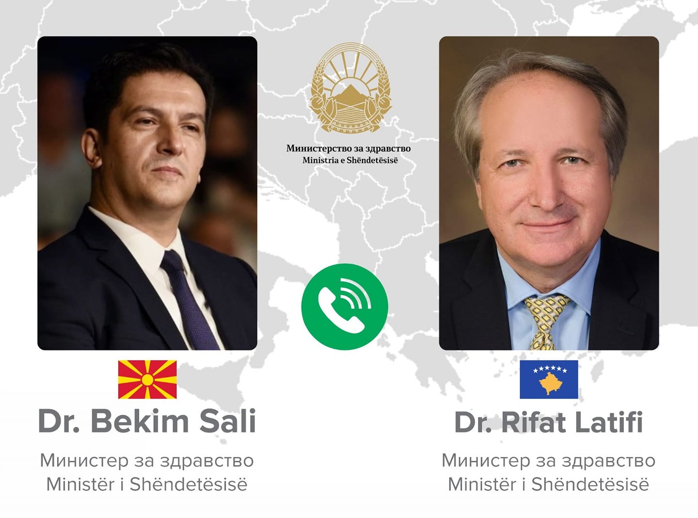 Ministri i Shëndetësisë i Maqedonisë Veriore telefonon Latifin: Rishqyrtoje këtë masë, po i kufizon qytetarët