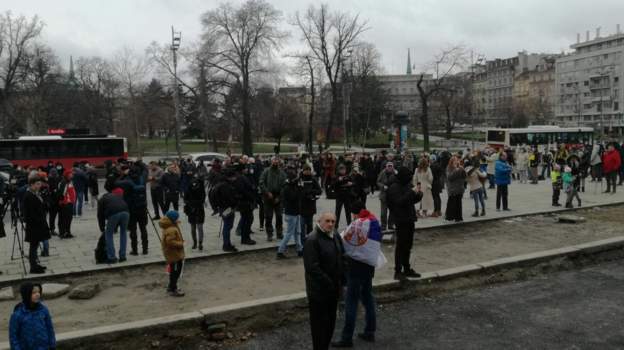 Protesta në Beograd për Novak Gjokoviqin