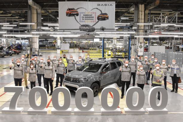 Dacia sapo prodhoi automobilin e 7-miliontë