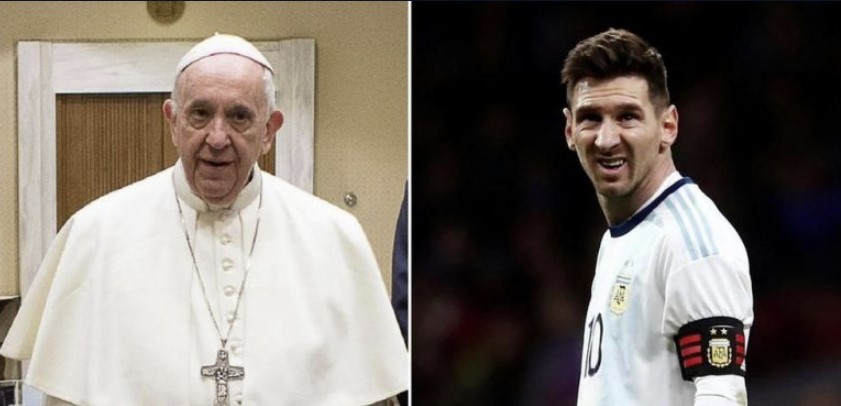 Messi nderohet nga Papa, i dërgon fanellën e ‘bekuar’ dhe sigurisht të ‘larë nga gjynahet’ me nënshkrim