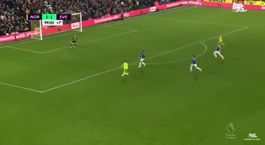 I pafat: Momenti kur Rashica ia dridhi shtyllën Evertonit në sekondën e fundit të ndeshjes