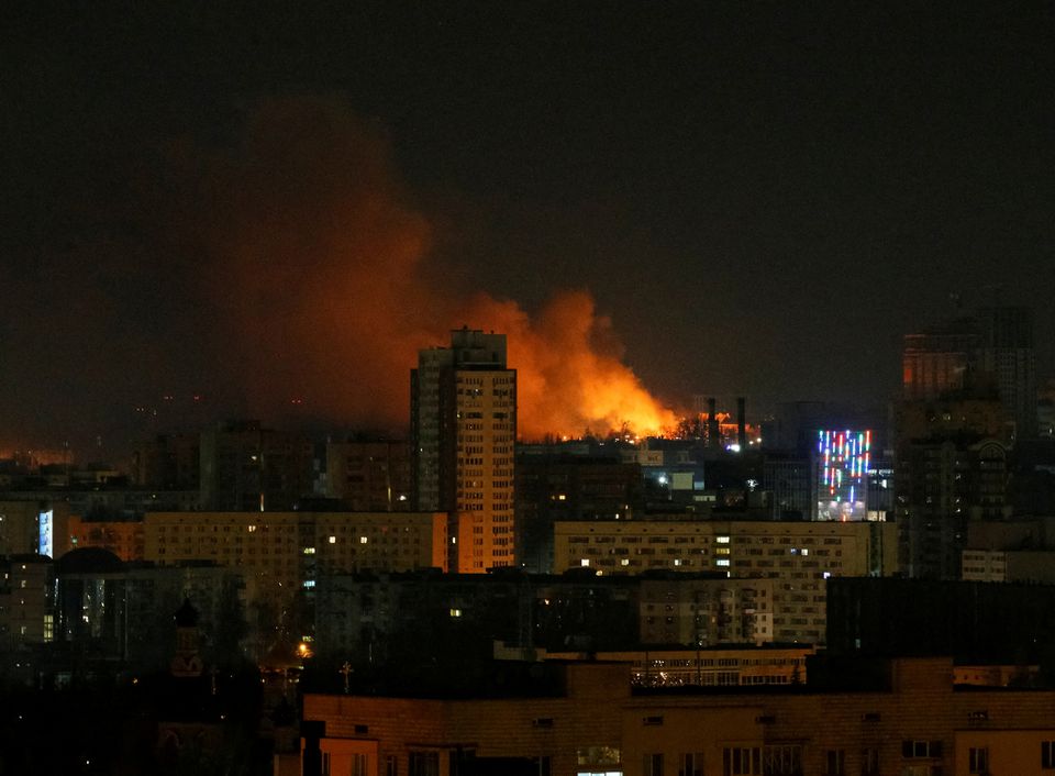 Shpërthim i fuqishëm në qendër të Kievit