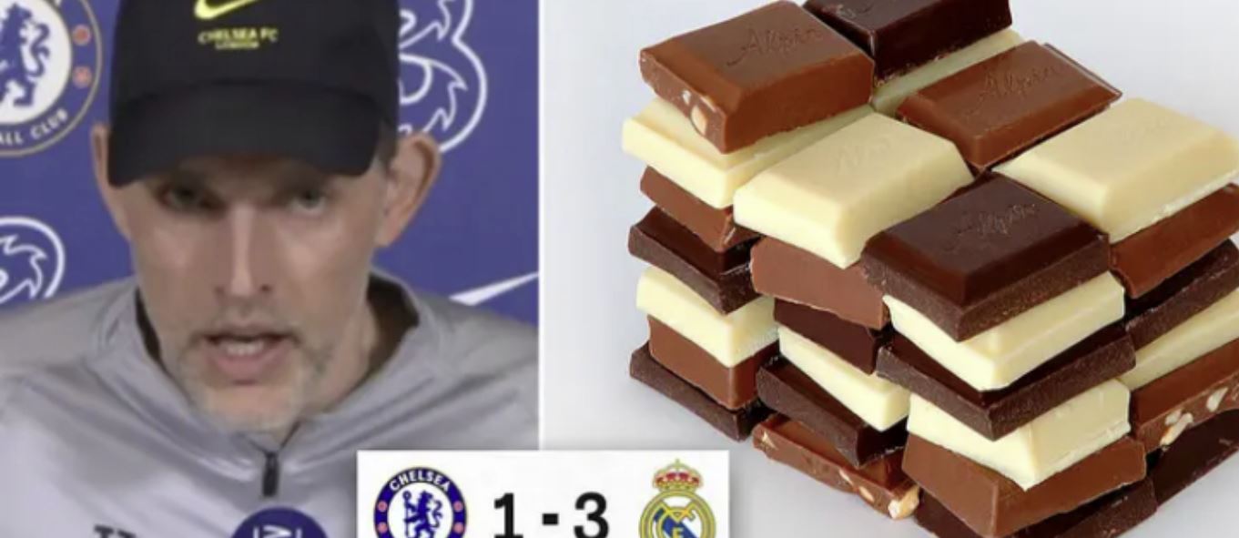 Thomas Tuchel: Më duhej shumë çokollatë për të përballuar rishikimin e ndeshjes ndaj Real Madrid