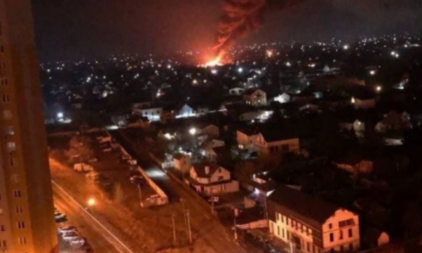 Sulme ajrore gjatë natës në Kiev