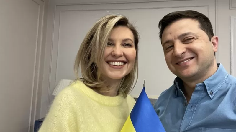 Zonja e Parë e Ukrainës: Askush nuk ma merr burrin tim, madje as lufta