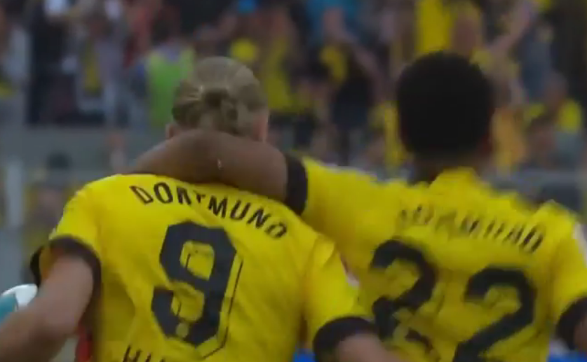 Haaland shënon në ndeshjen e tij të fundit me Dortmundin