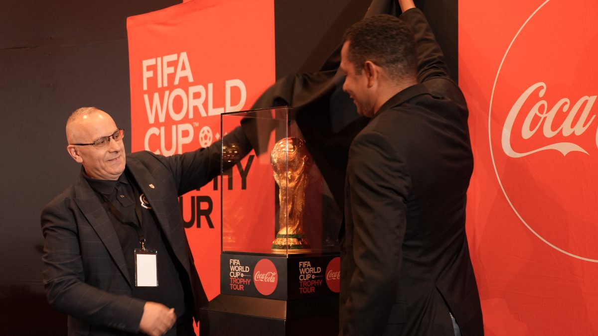 Trofeu i Kupës së Botës zbarkoi në Prishtinë