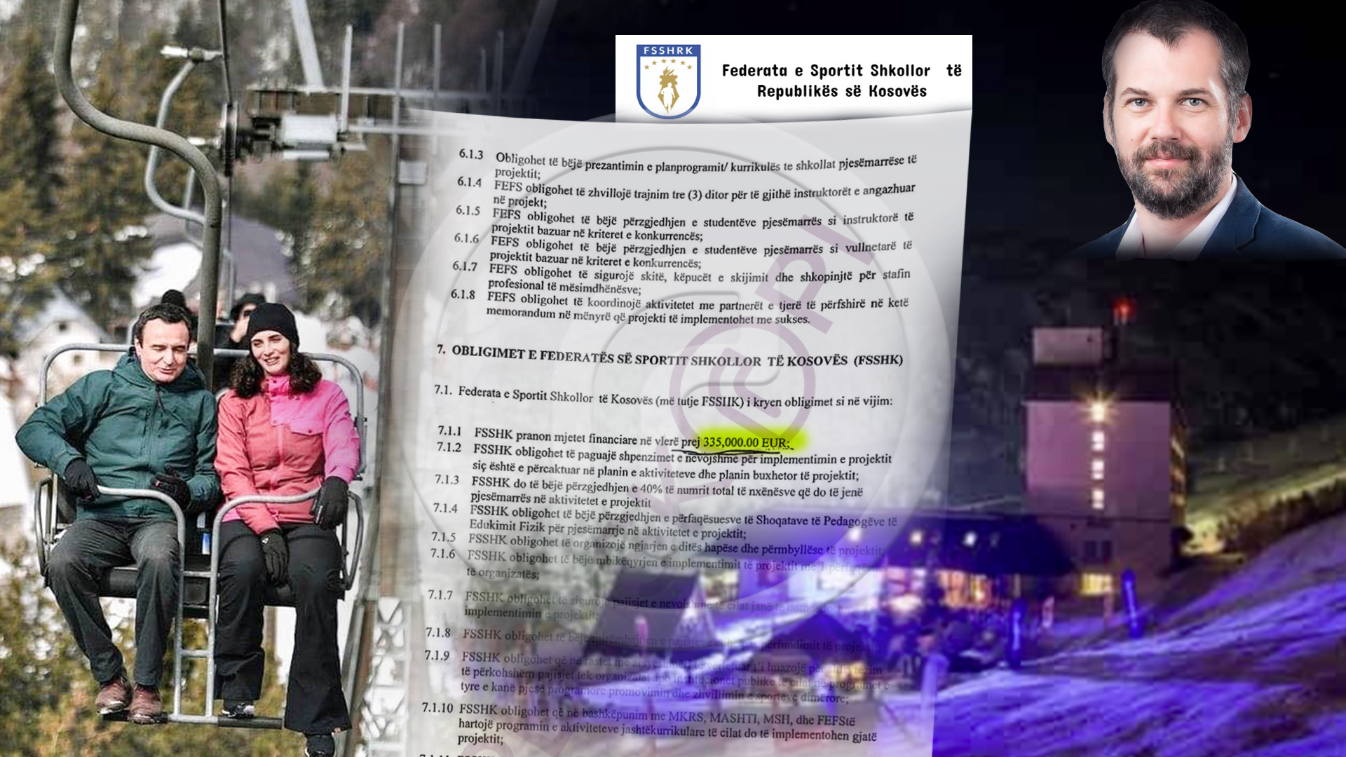 335 mijë euro të Ministrisë së Hajrullah Çekut: Si u pagua hoteli me bazë në Beograd?