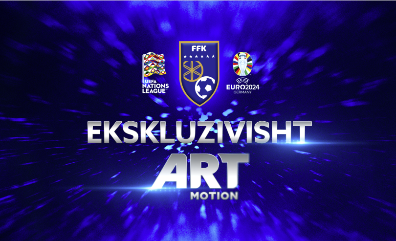 Kosova, National League, kampionatet evropiane, kualifikimet për botërorin dhe ndjeshjet miqësore në futboll i bashkohen ARTMOTION