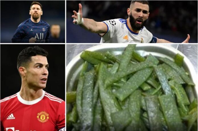 Rrallë kush e bën këtë – Ushqimi i çuditshëm që konsumojnë Messi, Ronaldo e Benzema