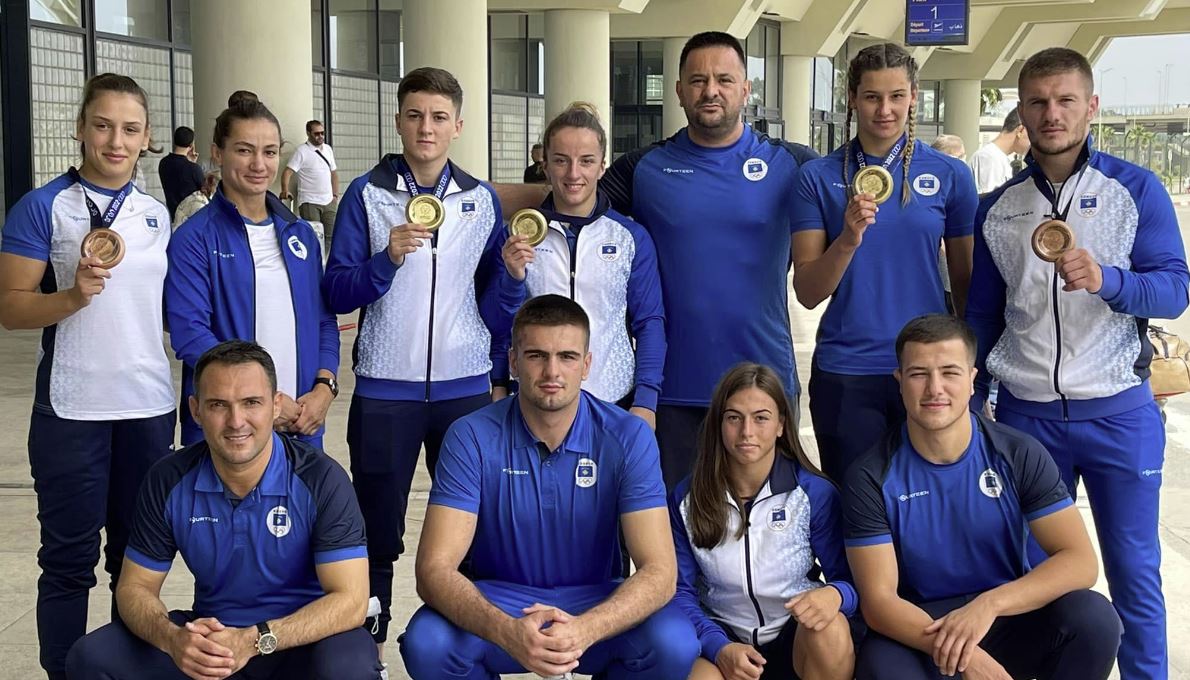 Ekipi i xhudos niset drejt Kosovës me pesë medalje nga Lojërat Mesdhetare