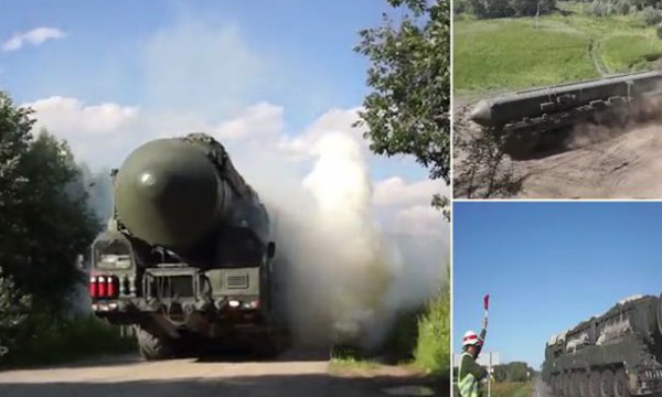 Putin organizon stërvitjen bërthamore, i nxjerr në rrugë raketat e tij ndërkontinentale