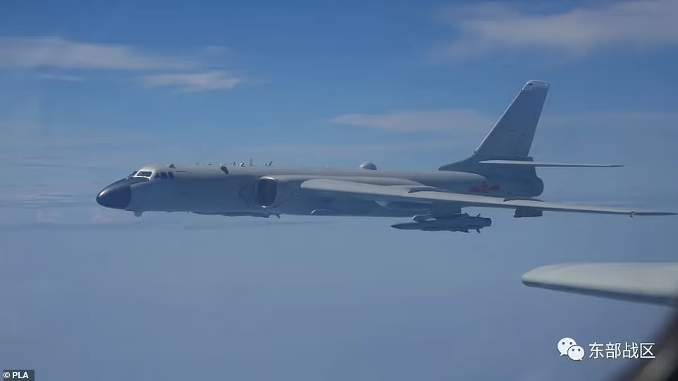 27 aeroplanë luftarakë kinezë prekin hapësirën ajrore të Tajvanit