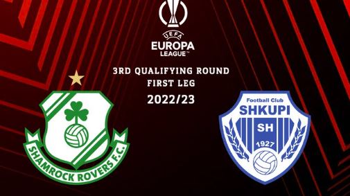 Formacionet zyrtare: Shamrock Rovers – Shkupi