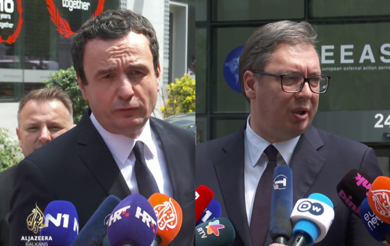 BE-ja reagon para takimit: Kurti dhe Vuçiq do të mbahen përgjegjës për çfarëdo përshkallëzimi