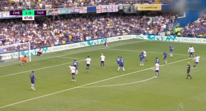 Tottenhami i kudërpërgjigjet Chelseas, Hojbjerg vjen me gol të bukur