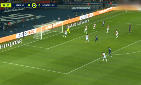 PSG shënon dy gola për dy minuta kundër Montepellier