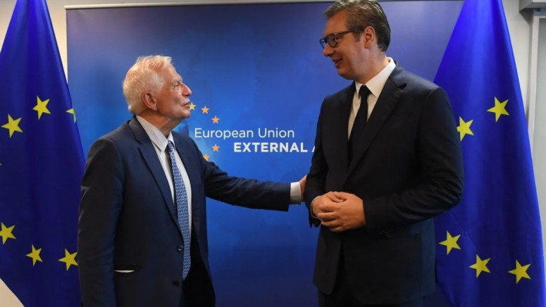 Vuçiq nga Brukseli: Shpresoj në një zgjidhje për Kosovën, edhe pse nuk besoj fare
